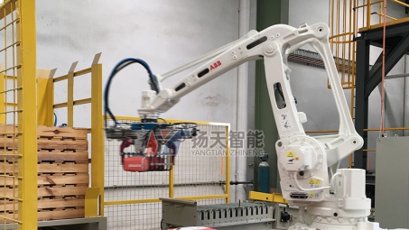 全自動碼垛機(jī)器人將取代人工碼垛